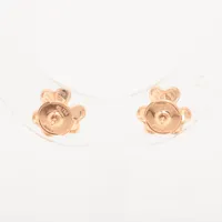 ヴァンクリーフアーペル　フリヴォル　スモール　YG ヴァンクリーフ&アーペル フリヴォル ミニ ダイヤ ピアス 750(YG