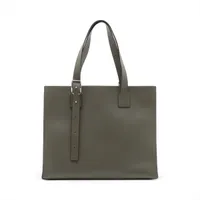 関税込＆追跡】Loeweバックル ウーブン トートバッグ