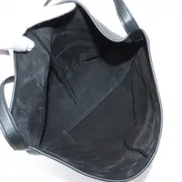 ザロウ パークトート ラージ レザー ショルダーバッグ ブラック