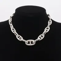 エルメス シェーヌダンクルクレッシェンド ネックレス 925 124.6