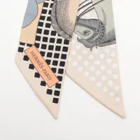 新品タグ付き✨HERMES ツイリー カヴァリエ・アン・フォルム エルメス スカーフ ツイリー カヴァリエ・アン・フォルム