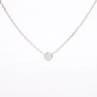 カルティエ ダムール XS ダイヤ ネックレス 750(WG) 2.5g