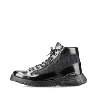 ディオール Dior Combat レザー ショートブーツ 41 メンズ