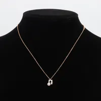 タサキ プチ バランス ノート パール ダイヤ ネックレス 750(YG