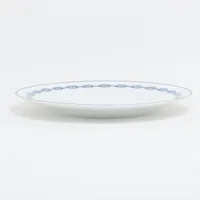 エルメス シェーヌダンクル ディナープレート 陶器 ブルー 底印