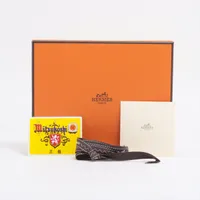 HERMES エルメス　シューヌダンクル　スクエアプレート HERMES (エルメス) スクエアプレート シェーヌダンクル