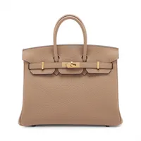 HERMES25フェルト 楽天市場】【未使用品】エルメス バーキン25 ゴーチーム