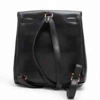 エルメス HERMES ケリーアドPM シルバー金具 ボックスカーフブラック エルメス ケリー35 ボックスカーフ ブラック シルバー金具 □Q