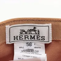 ロゴ映えお洒落☆【HERMES】 セレナ・ノーティック キャップ 完売必至☆上品でお洒落【HERMES】セレナ ノーティック キャップ
