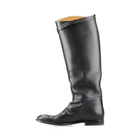 ★HERMES ロングブーツ スエード ゴールド 金具 ブラック 676438c6d04c8.webp
