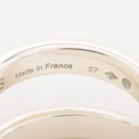 エルメス オスモズ PM リング 57 925 12.8g シルバー ZZ023215｜中古