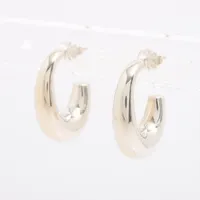 ティファニー　フープピアス　両耳セット ティファニー フープ ピアス(両耳用) 925 7.2g シルバー