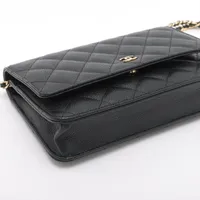 CHANEL ブラック キャビア ゴールドCC チェーンウォレット 楽天市場】☆新品☆ シャネル CHANEL 《クラシック チェーン