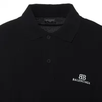 ［青山店レシート付き］バレンシアガ　25summer ダメージポロシャツ　S 青山店レシート付き］バレンシアガ 25summer ダメージポロシャツ S