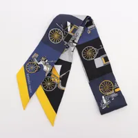 エルメス ツイリー VOITURES EXQUISES 精巧な馬車 スカーフ シルク