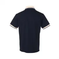 GUCCI ネイビー ポロシャツ　XS GUCCI 刺繍ネイビーポロシャツ - メルカリ