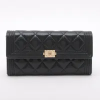 シャネル ボーイシャネル ロングウォレット｜中古ブランド品