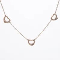ティファニー オープンハート ネックレス トリプル 3連 TIFFANY&Co. ティファニー トリプルオープンハート 3連
