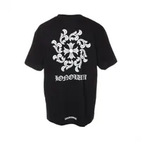 クロムハーツ ホースシュー Tシャツ コットン サイズXL ブラック