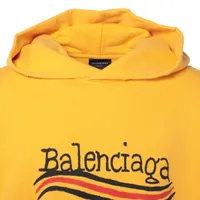 VINTAGE★BALENCIAGA コットン パーカー L UNISEX★ABランク バレンシアガ 22年 コットン パーカー L レディース イエロー