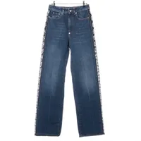 定価16万 ステラマッカートニー 2024切り替え デニム パンツ 26 sr-6d00163soh74874_3.jpg