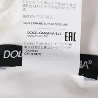 1回　ドルチェ＆ガッパーナ ノースリーブ ワンピース ワンピース　コットン　38 ドルチェ&ガッバーナ コットン ワンピース 38 レディース