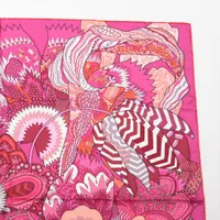 エルメス カレ90 FLEURS DINDIENNES インドの花 スカーフ シルク 