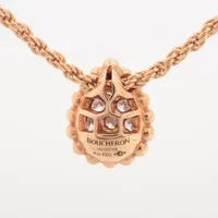美品　ブシュロン セルパンボエム エクストラスモール ダイヤ ネックレス　YG セルパンボエム （美品）ブシュロン BOUCHERON ネックレス