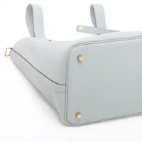 エルメス ピコタンロックMMサイズ ブルーグラシエ/G金具 ピコタンロックMM トリヨン ブルーグラシエ シルバー金具 新品