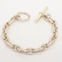 エルメス シェーヌダンクルPM ブレスレット 925 39.3g シルバー