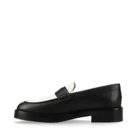 【美品】1回使用＊エルメスローファー＊37サイズ＊裏張り有✴︎ エルメス アワー レザー ローファー 37 レディース ブラック H