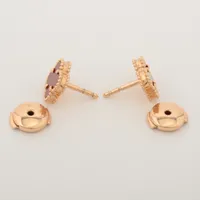 美品 ヴァンクリーフ&アーペル スウィート アルハンブラ ピアス カーネリアン ヴァン クリーフ&アーペル スウィートアルハンブラ ピアス PG