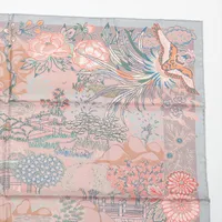リバーシブル【HERMES】カレ90 Mille Feuilles de Soie スカーフ HERMES 新作 カレ90 ダブルフェイス Mille Feuilles de Soie