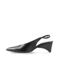 エルメス アンティム レザー ストラップパンプス 37.5