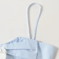 シャネル CHANEL ココボタン キャミソール 衣料品 トップス コットン レディース ブルー系 P62644V12141 【中古】 CHANEL - シャネル CHANEL ココボタン キャミソール 衣料品 トップス