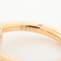 ポメラート ヌード クラシック プラシオライト リング 750(PG×WG)53 ポメラート ヌード クラシック プラシオライト リング 750(PG×WG