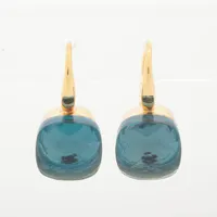 ブルートパーズ ピアス 750 8.4g A3694455｜中古ブランド品