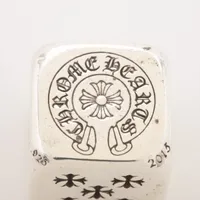 クロムハーツ サイコロ 925 58.6g 2015年クリスマスノベルティ