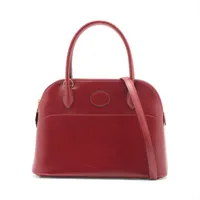HERMES エルメス ボックス　ボリード27 ボリード 27 ブラック/ゴールド金具 ボックスカーフ HERMES