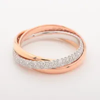 カルティエ トリニティ リング レア品 #48 Au750PG【22032】 カルティエ トリニティ リング レア品 #48 Au750PG【22032