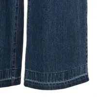 ［VINTAGE] Sacai コットン デニムパンツ 1 レディース★Aランク sacai - サカイ パンツ デニムパンツ ワイドシルエット コットン