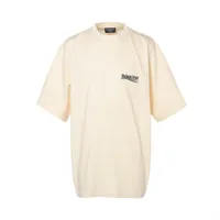 バレンシアガ キャンペーンロゴ 21年 コットン Tシャツ XL ユニ
