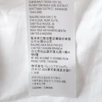 Balenciaga x adidas 22 years Cotton T-shirt 1 Men's White 731769