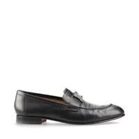 HERMES ブラック スエード ローファー Excellent ( Rank SA ) HERMÈS Paris Loafers Black (89