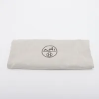 エルメス プティットコース ヴォーエプソン エトゥープ シルバー金具 K 