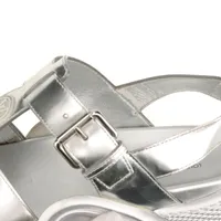 ヴィトン LVアークライトライン 22年 レザー サンダル 38 レディース