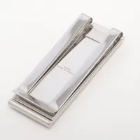 【未使用正規店購入】カルティエ　サントス マネークリップ 未使用級✨カルティエ マネークリップ メンズ サントス マスト