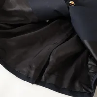 CELINE お洒落な ☆ ミリタリージャケット / ウール / ネイビー セリーヌ エディ期 ウール ミリタリージャケット 36 レディース