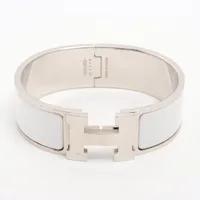 エルメス Hバングル クリッククラックPM ブレスレット エナメル