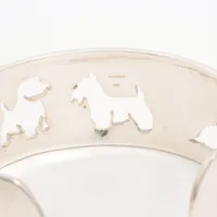 エルメス カットアウト バングル 925 53.4g シルバー ドッグ